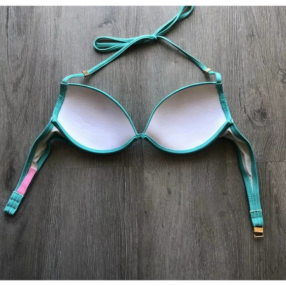 32C Victoria’s Secret Plunge Mermaid Bikini Top - Picture 3 of 12